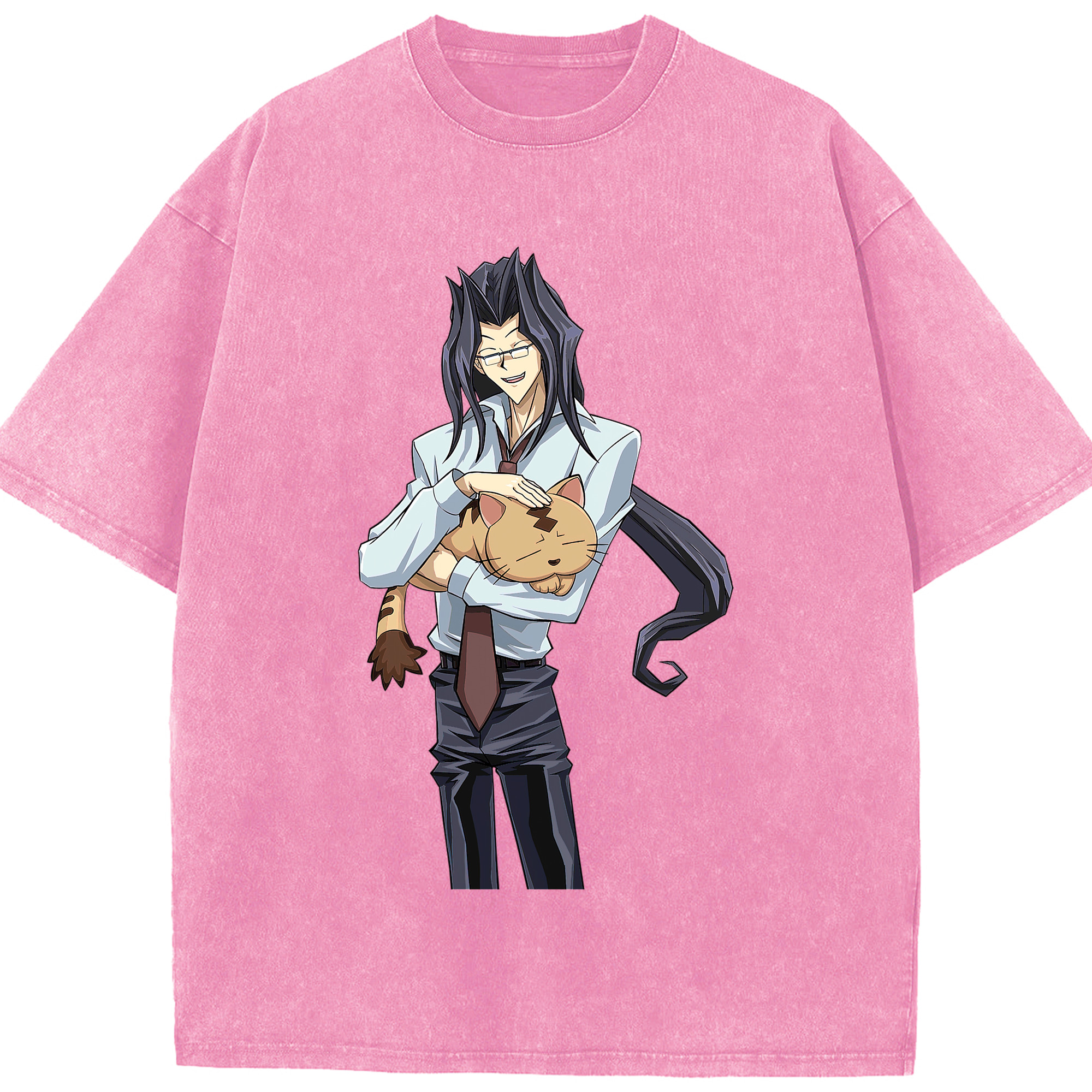 （画像用） 遊☆戯☆王 Yu-Gi-Oh! 綿100% ヴィンテージ風 半袖Tシャツ（フロントプリント）